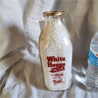 White House Milk Milk Bottle