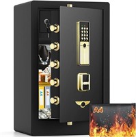 *5.0 Cuft Extra Large Home Safe Fire/Water Proof