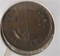 1941 Newfoundland Penny