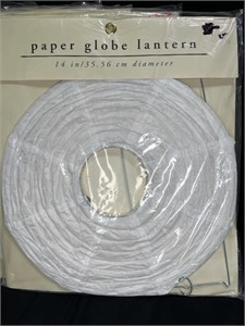 New in Pack 5 Pier One Paper Globe Lanterns