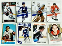 Collection de cartes de hockey vintage