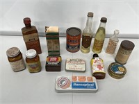 Selection of Vintage Household Packaging