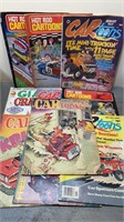 Vintage 1970s CARtoons Hot Rod Comics Magazines
