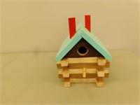 Decorative Bird House - 12" Tall