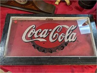 Hand Painted Coca Cola Sign On Store Window