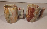 Two Marble Cups