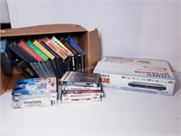 DVD PLAYER + DVDs