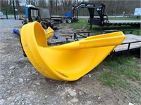 10' Yellow Playground Slide