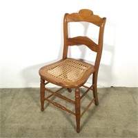 Maple Side Chair with Caned Seat