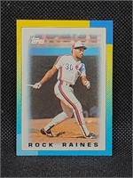 1990 Topps #63 Rock Raines Baseball Card