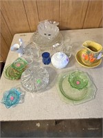 Lot of Misc Vintage Glassware