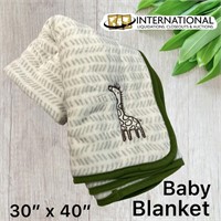 30" x 40" Super Soft "Giraffe" Baby Blanket
