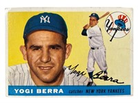 1955 Topps Baseball No 198 Yogi Berra #1