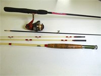 Fishing Rods (2) Shakespeare Nascar w Reel