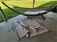 Outdoor Hammock, Stand & additional hammock