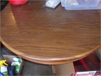 Oval Oak Table with Leaf