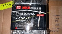 Grip Rite trim Screws 2-1/4" x 7"