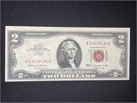 SERIES 1963 RED SEAL $2 (UNCIRCULATED)
