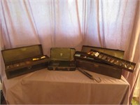 THE FISHING TACKLE BOXES - METAL - KENNEDY KITS