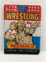 UNOPENED Pack Vintage Wrestling Cards