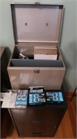 Metal File Cabinet(14x18x25"H), Metal Box