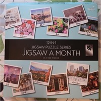 Jigsaw Puzzle Series of Months-500 Pcs