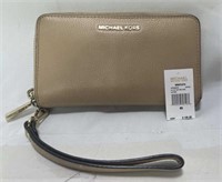 Michael Kors oyster leather wallet and phone c