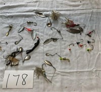 FISHING LURES (SOME HAVE NAMES)