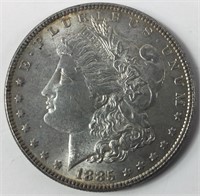 1885 P Morgan Dollar Silver Coin