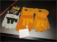 3 NEW PAIRS OF GLOVES