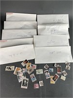 Envelopes of Used Stamps