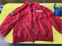 49ers Jacket & Visor