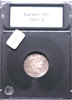 1911 S BARBER DIME XF