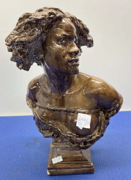 The Negress , Bust , (small damage on bottom )