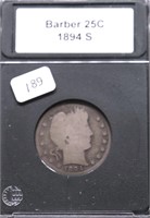 1894 S BARBER QUARTER G