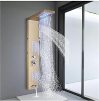 FCOTEEU SHOWER PANEL TOWER - STAINLESS STEEL