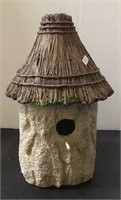 Nice composite birdhouse measuring 12 inches