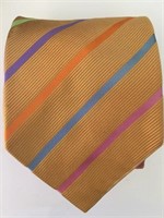 FORSYTH OF CANADA Pink/Blue/Gold Stripes Tie