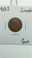 1913S Lincoln Cent