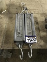 2 Hanson Calf Scales ( 100lb & 200 lb)