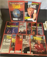 (12)TIME MAGAZINES-ASSORTED