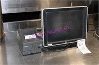 LOT, 1 HP AP5000 POS TERMINAL + 1 EPSON PRINTER