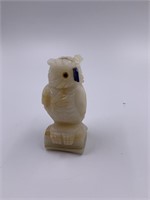 Stone carving of an owl 4" tall               (700