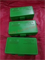 Three case guard ammo cases for 9 mm and other