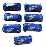 (7)  Rolls All Purpose Braided Rope