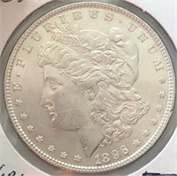 1896 Morgan Dollar CHBU