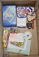 CUB SCOUTS AND BOY SCOUTS OF AMERICA BOX LOT