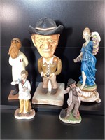 Lot of large Figurines Physician Figurines  More