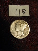1918 Mercury Dime 90% Silver