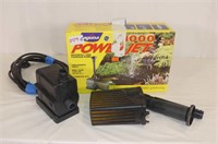 Power Jet Waterfall and Fountain Pump